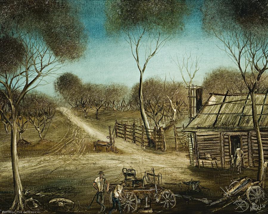REPAIRING THE WAGON
