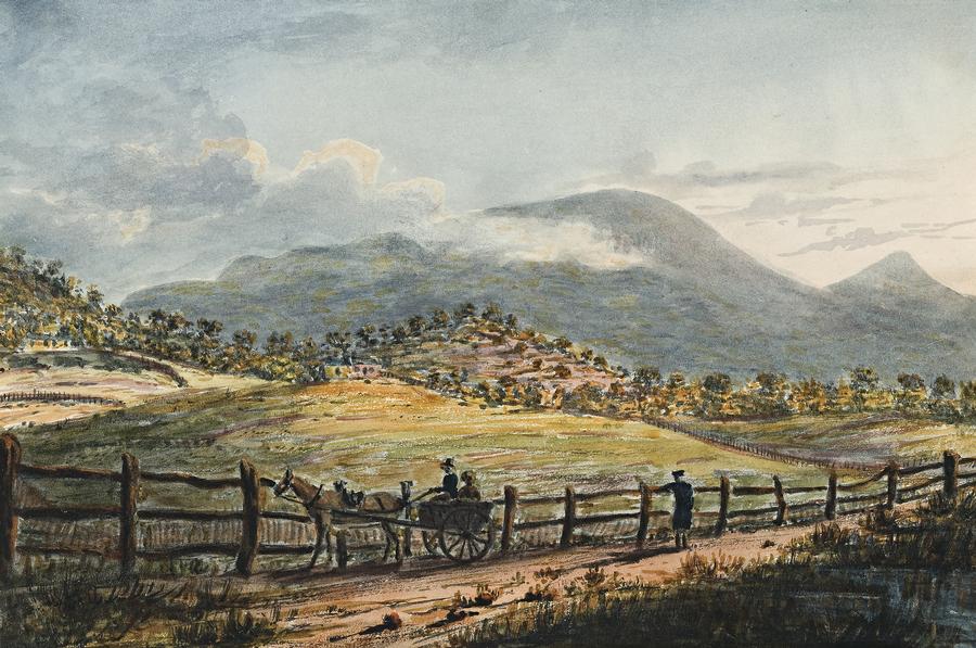 NEAR MOUNT WELLINGTON, TASMANIA