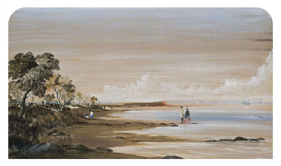 VIEW TOWARDS RED BLUFF, POINT ORMOND