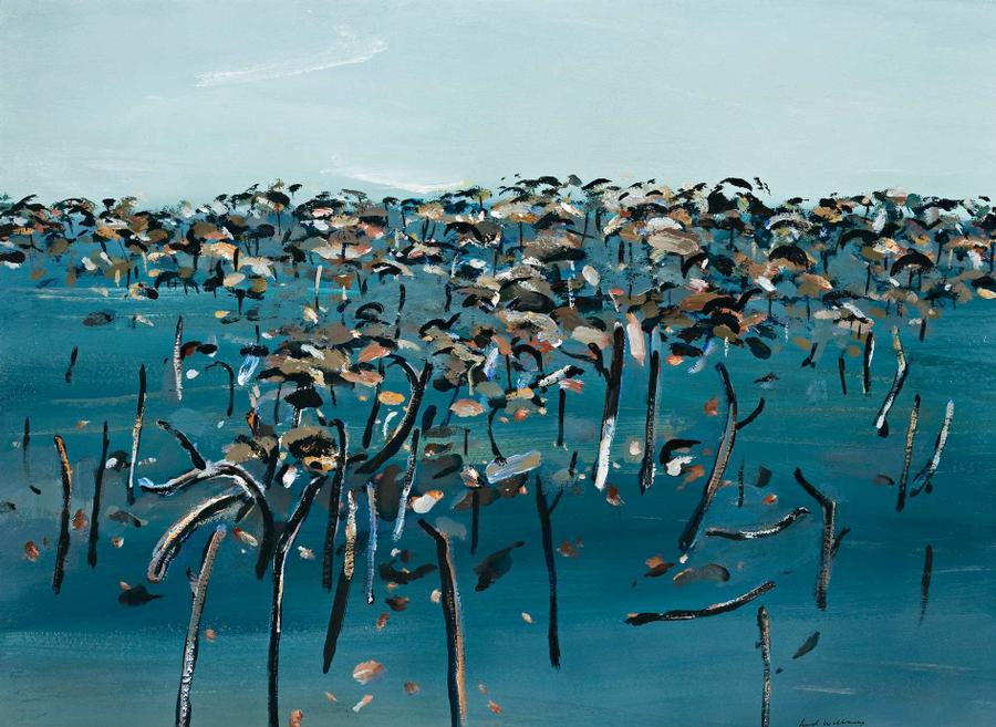 BURNT LANDSCAPE, UPWEY