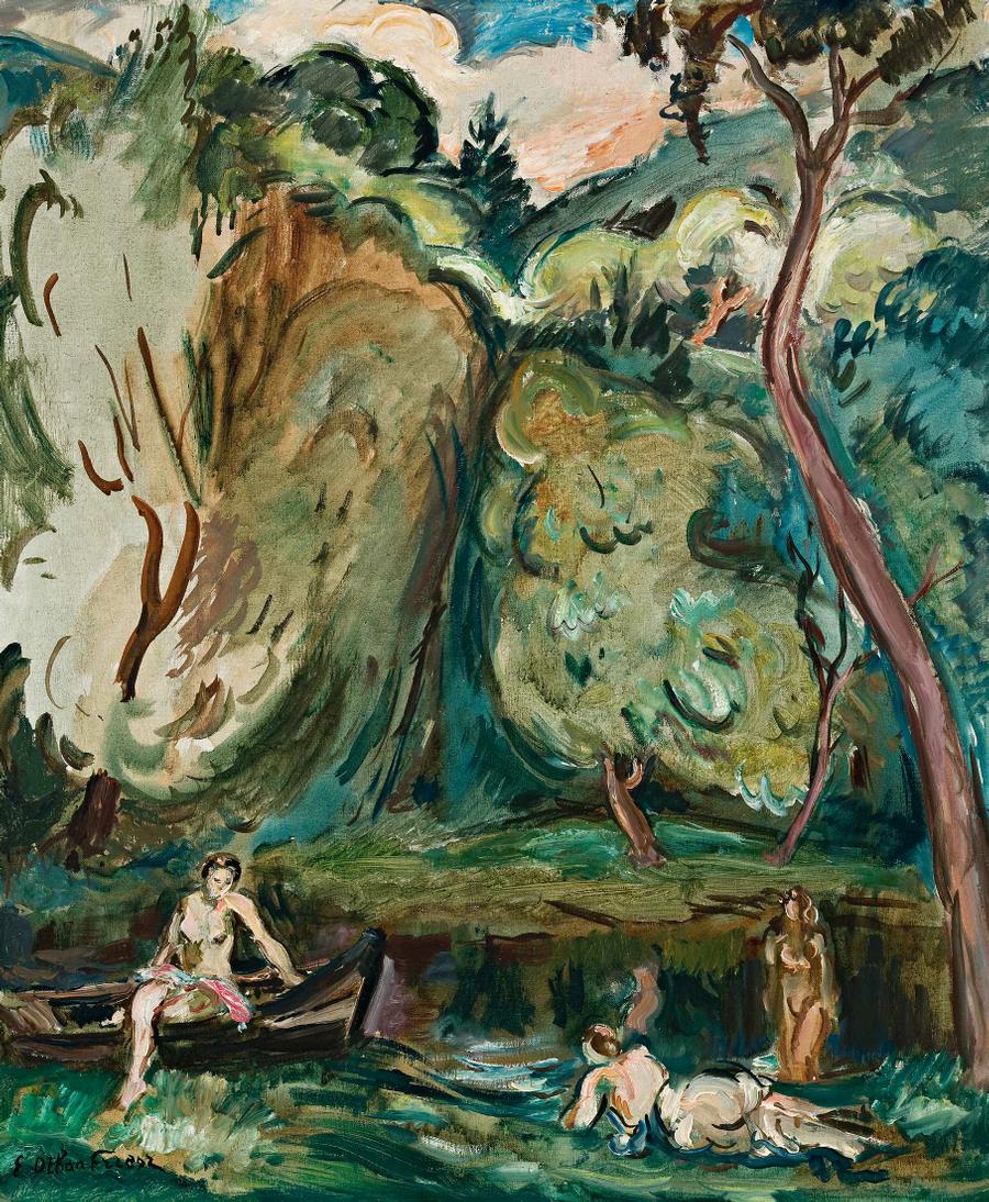 LES BAIGNEUSES