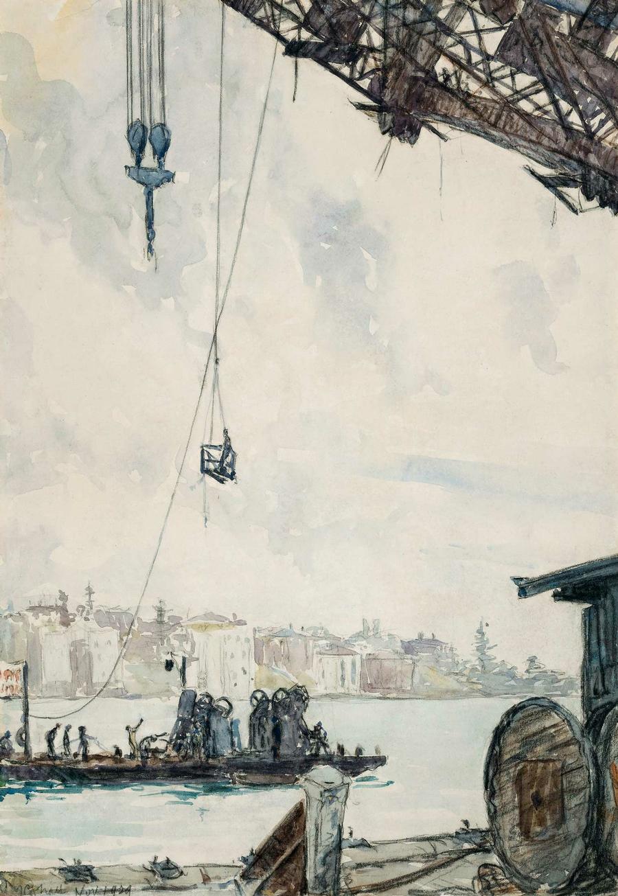 BUILDING THE SYDNEY HARBOUR BRIDGE: SPIDER AND THE FLY