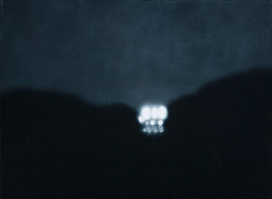 UNTITLED (STUDY FOR CARPARK PAINTING)