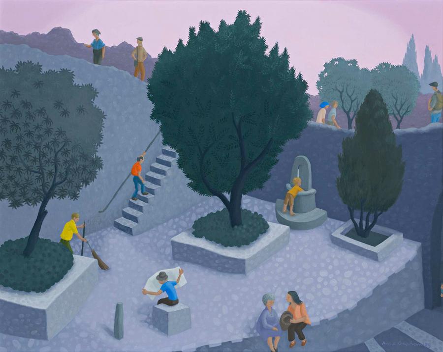 TOURISTS, ST PAUL DE VENCE