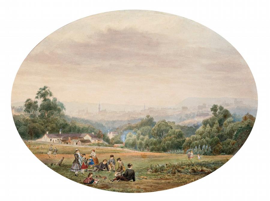 PICNIC WITH CITY PANORAMA
