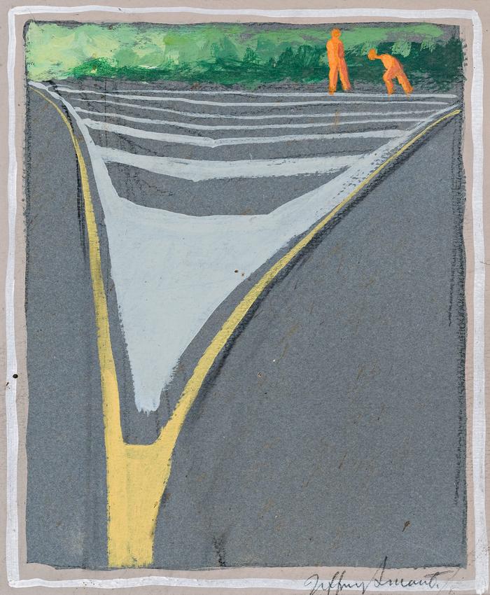 SKETCH FOR THE AREZZO TURNOFF II