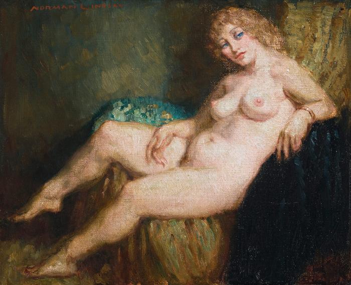 RECLINING NUDE, GLORIA
