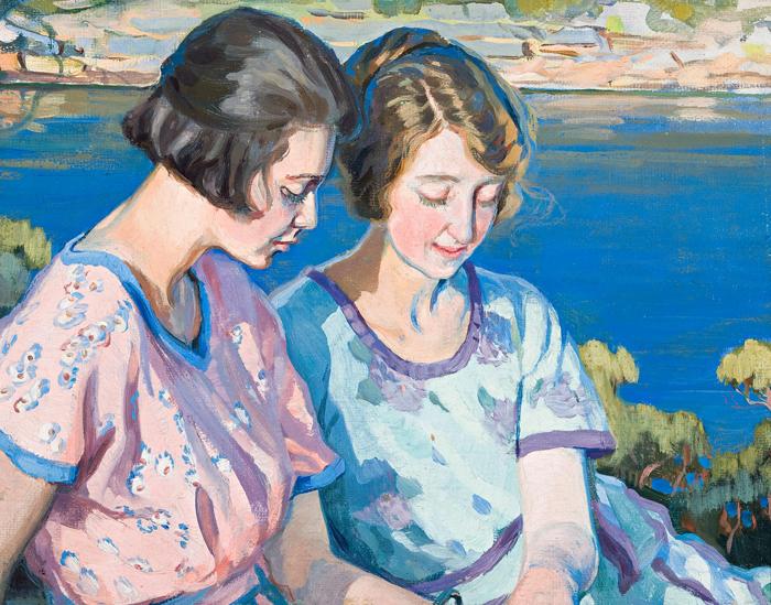 SYLVIA AND FRIEND AT MOSMAN
