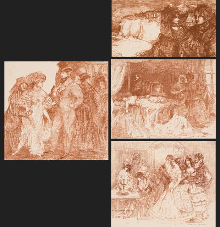 THE BALZAC SET (SUITE OF 6 LITHOGRAPHS)