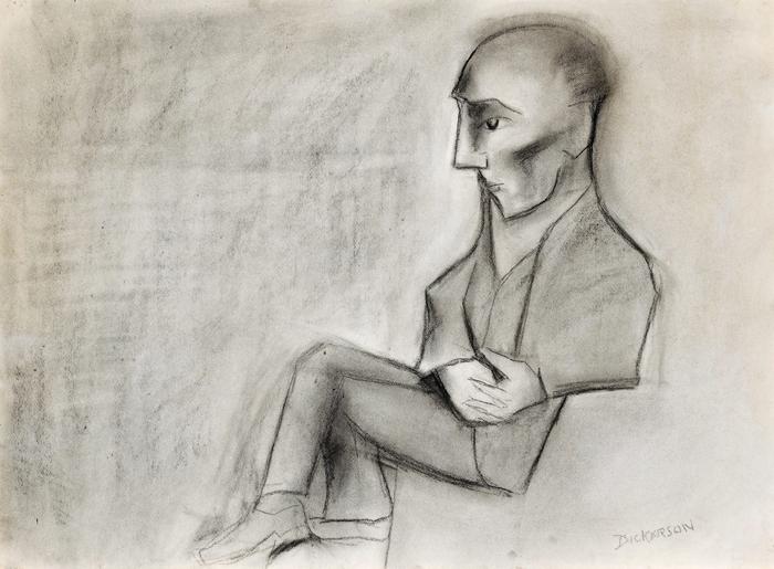 MAN ON A PARK BENCH