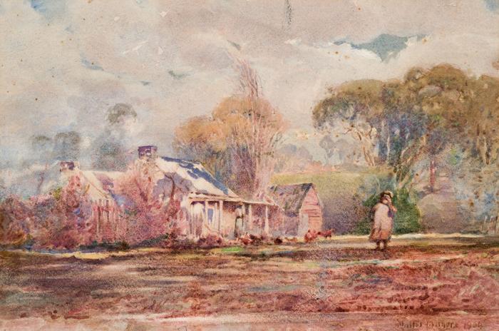 GIRL FEEDING THE CHICKENS