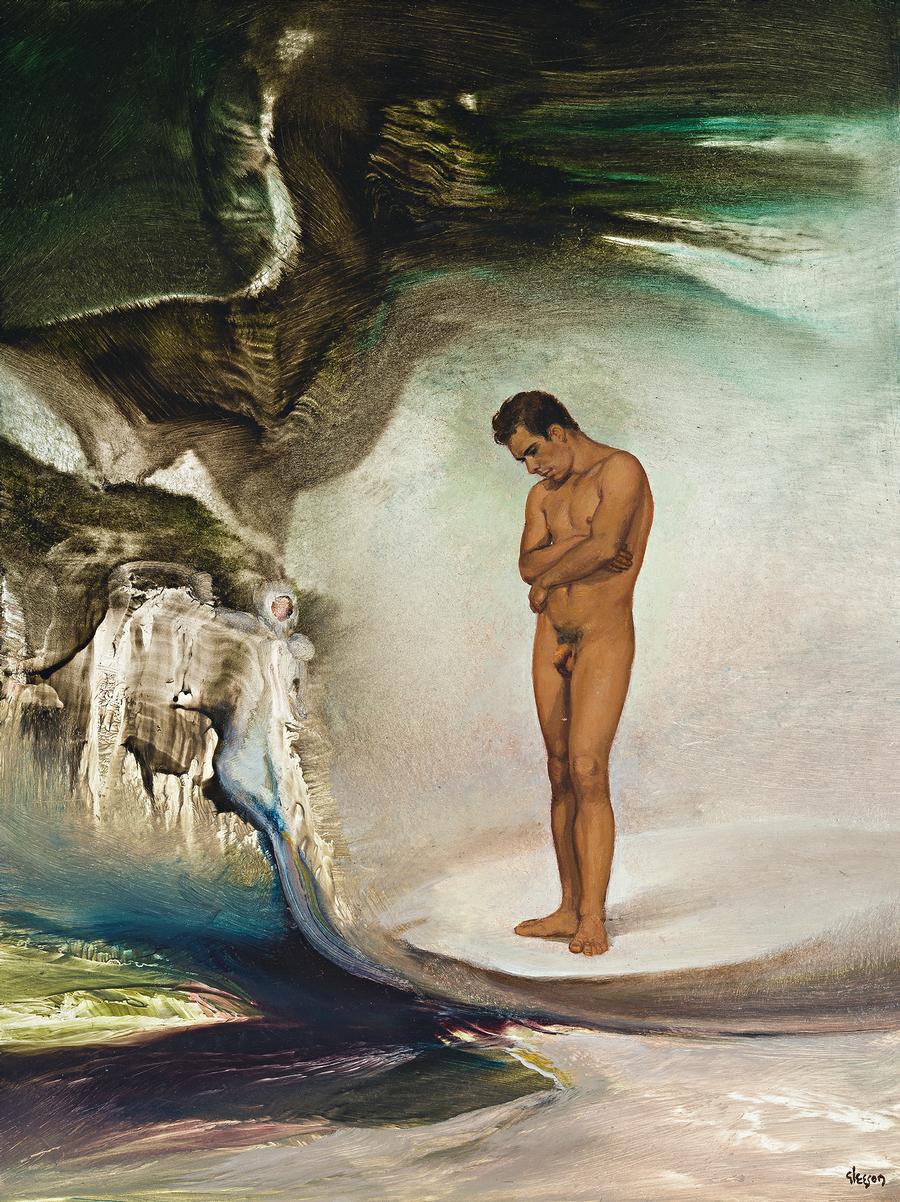 STANDING FIGURE IN PSYCHOSCAPE