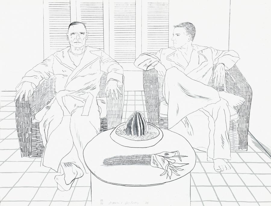 CHRISTOPHER ISHERWOOD AND DON BACHARDY