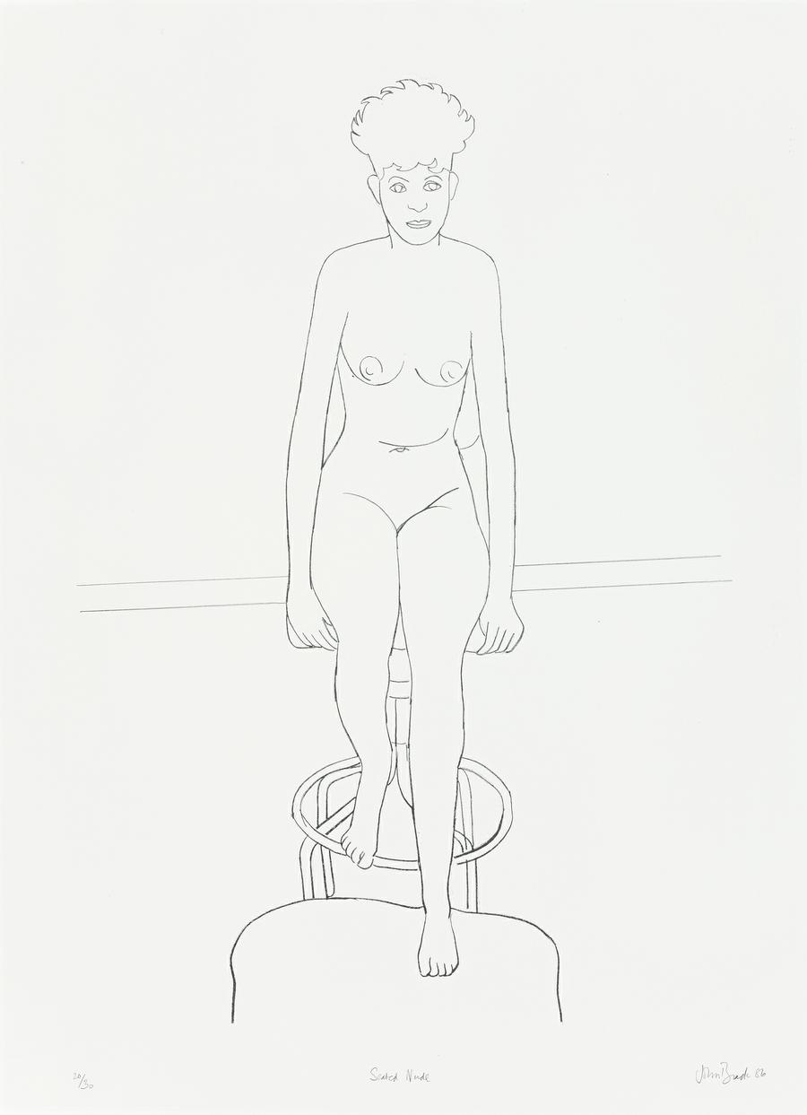 SEATED NUDE