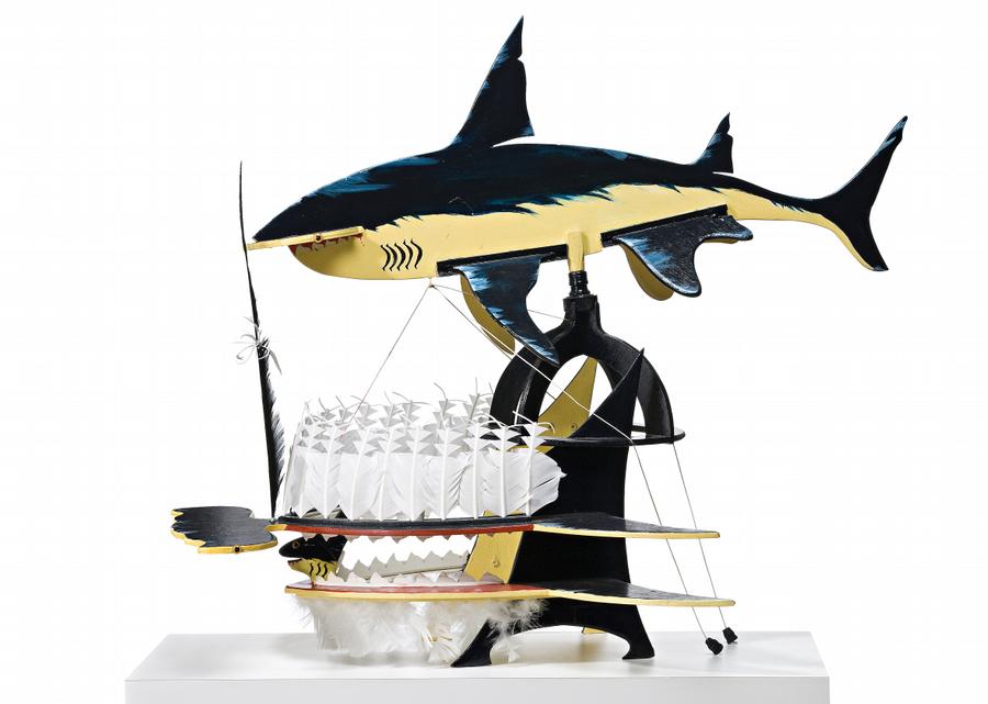 BEIZAM HEADDRESS (HAMMERHEAD SHARK)