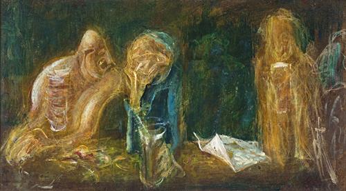 STUDY FOR ‘BEER, FISH AND CHIPS’