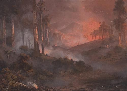 BUSHFIRE, GIPPSLAND, VICTORIA