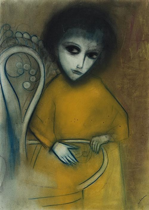 WOMAN IN A CHAIR