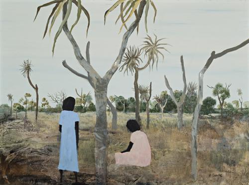WOMEN WITH PANDANUS