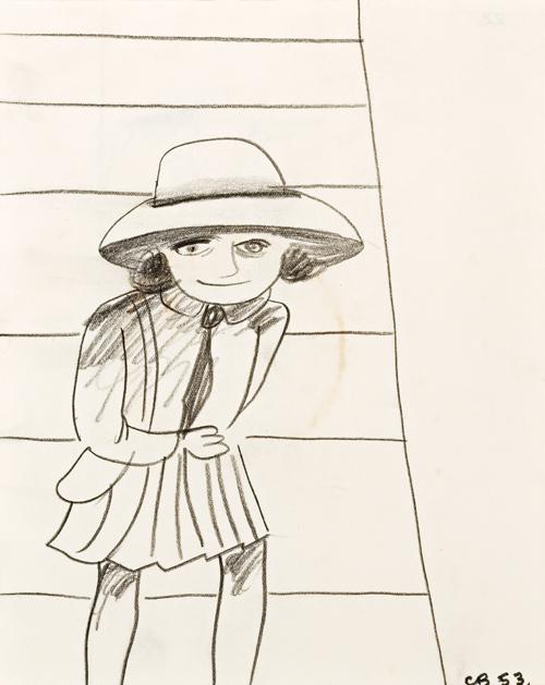 SMILING SCHOOLGIRL
