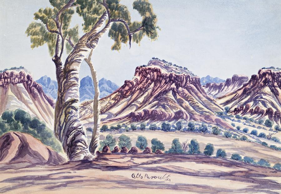 MACDONNELL RANGES LANDSCAPE