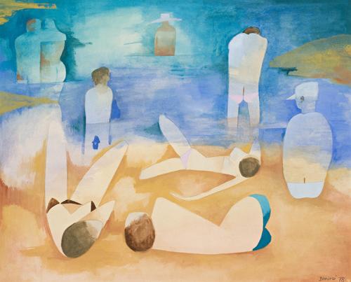 BEACH SCENE