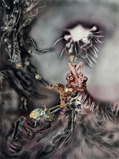 SCISSOR MAN DISGUISED AS A HILLTOP ORACLE