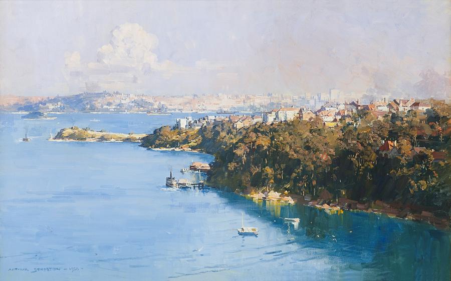 THE HARBOUR FROM MOSMAN
