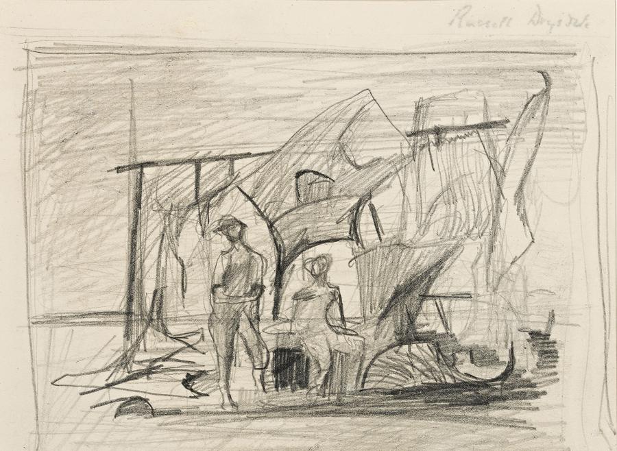 STUDY FOR DESERTED OUTSTATION