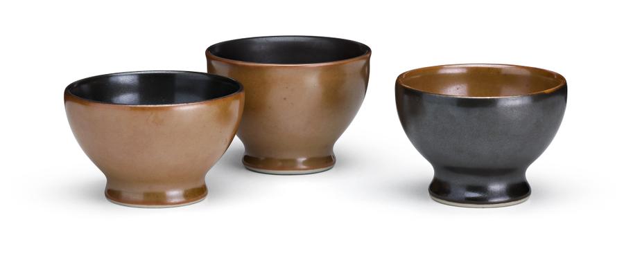 THREE SIENESE BOWLS