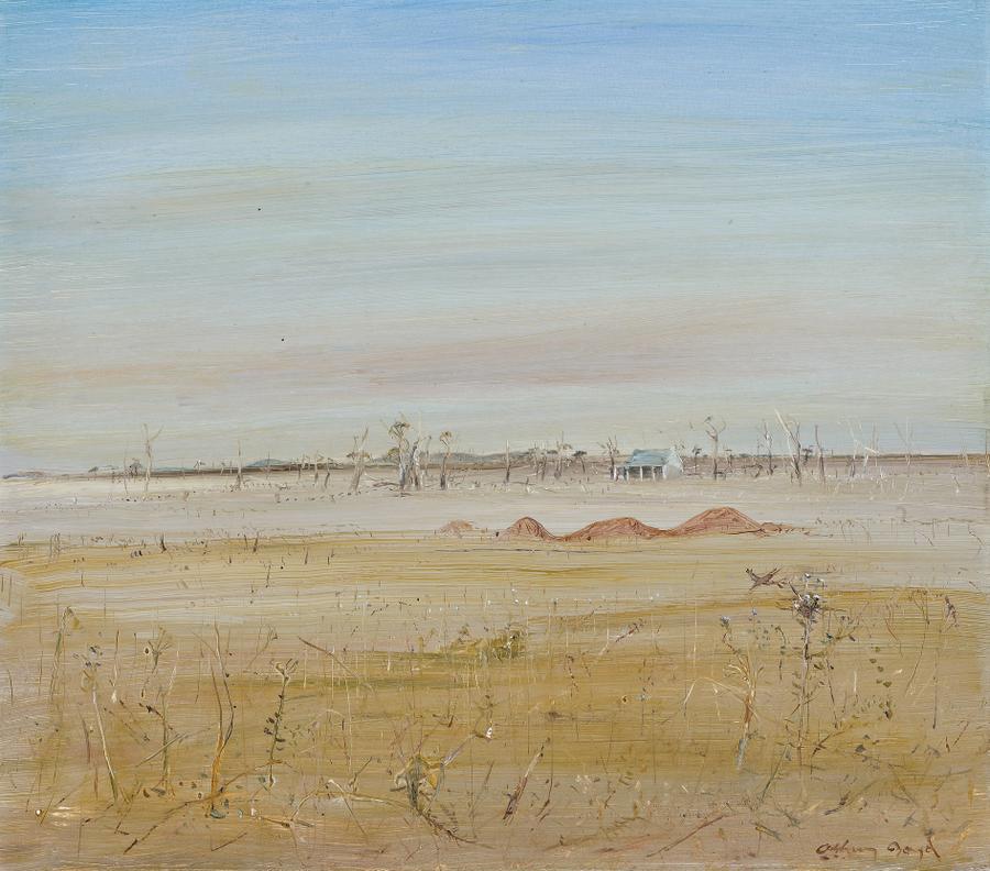 WIMMERA LANDSCAPE WITH FARM HOUSE