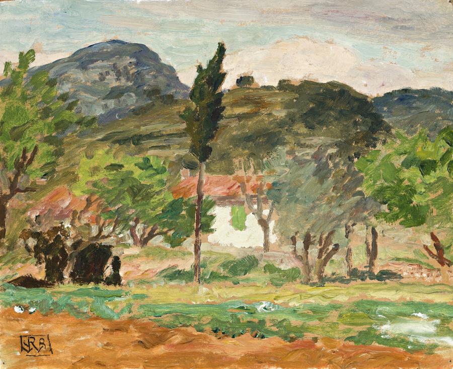 SKETCH IN SOUTHERN FRANCE