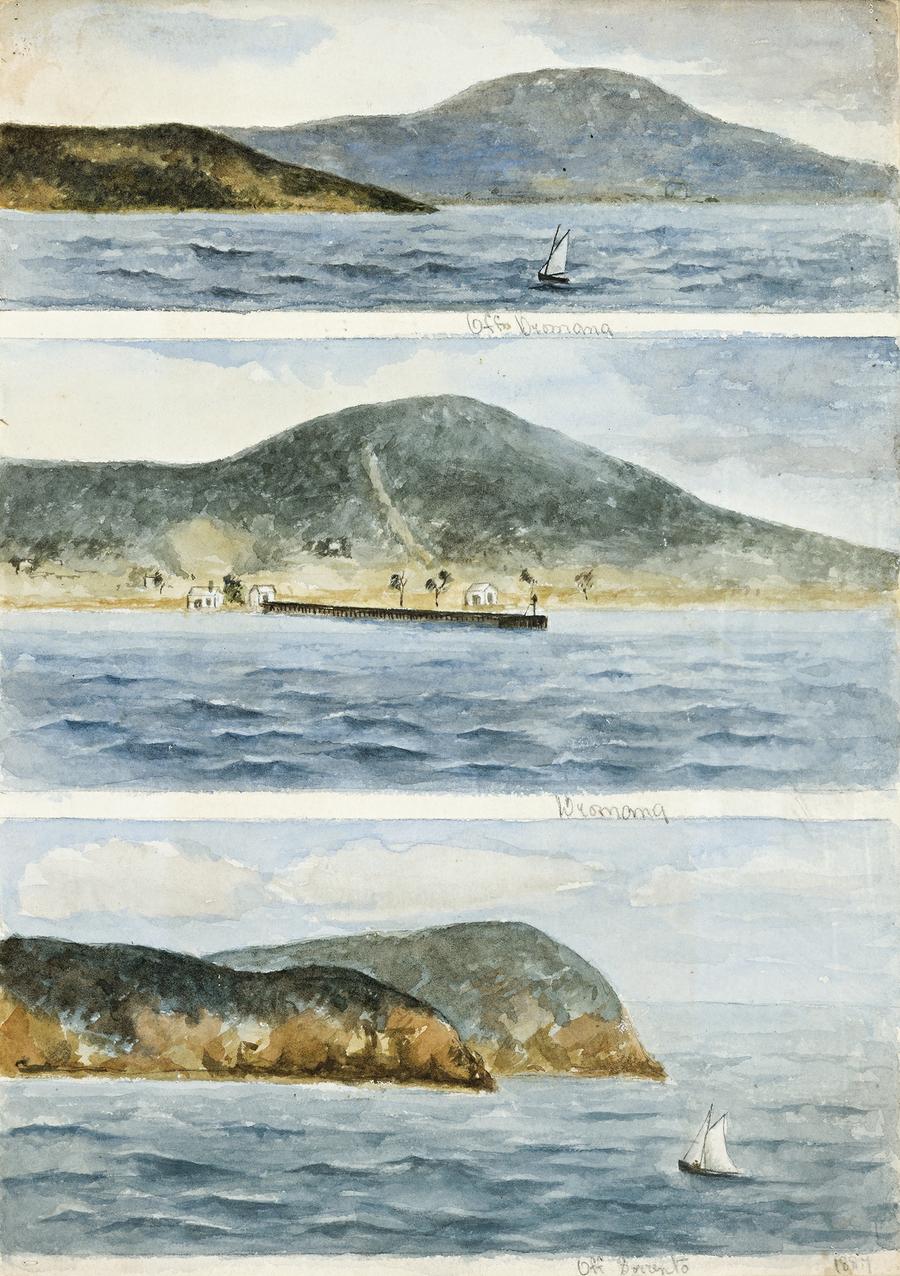 THREE VIEWS OF SORRENTO AND DROMANA
