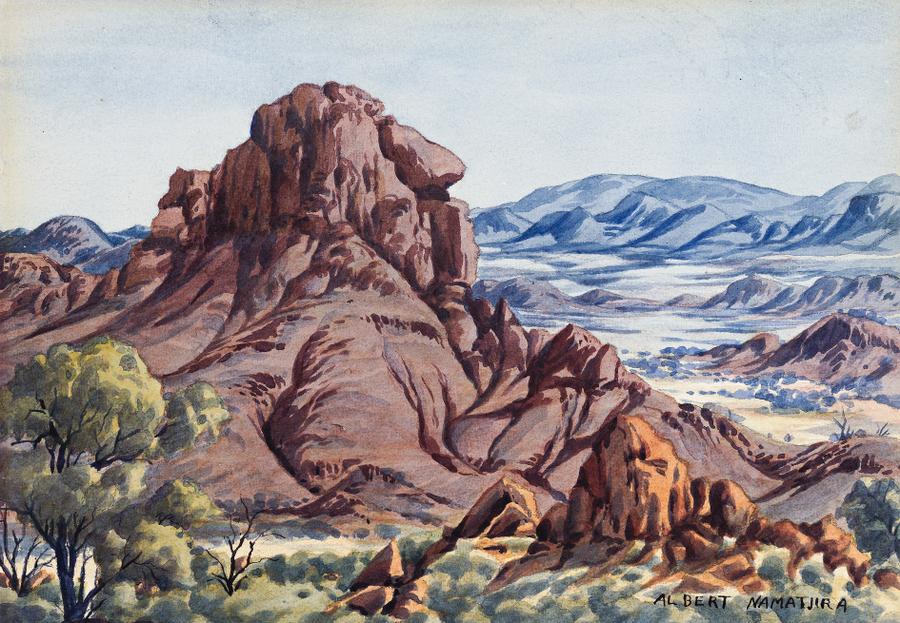 TOWARDS SIMPSONS GAP, CENTRAL AUSTRALIA