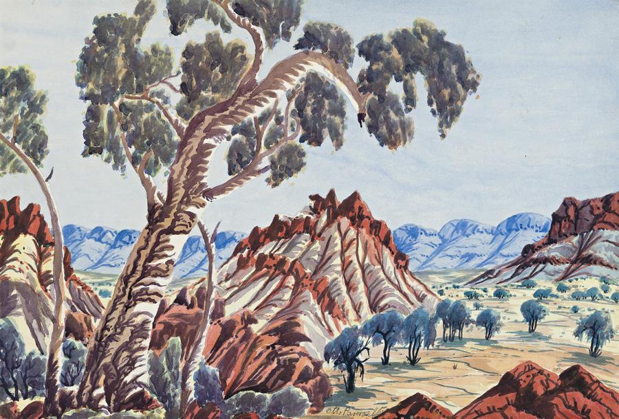 CENTRAL AUSTRALIAN LANDSCAPE