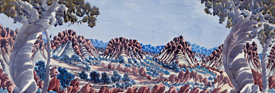 CENTRAL AUSTRALIAN LANDSCAPE