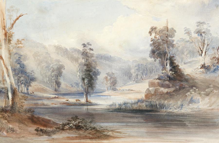 THE COX RIVER, NEW SOUTH WALES