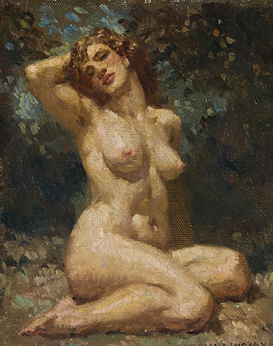 SEATED NUDE