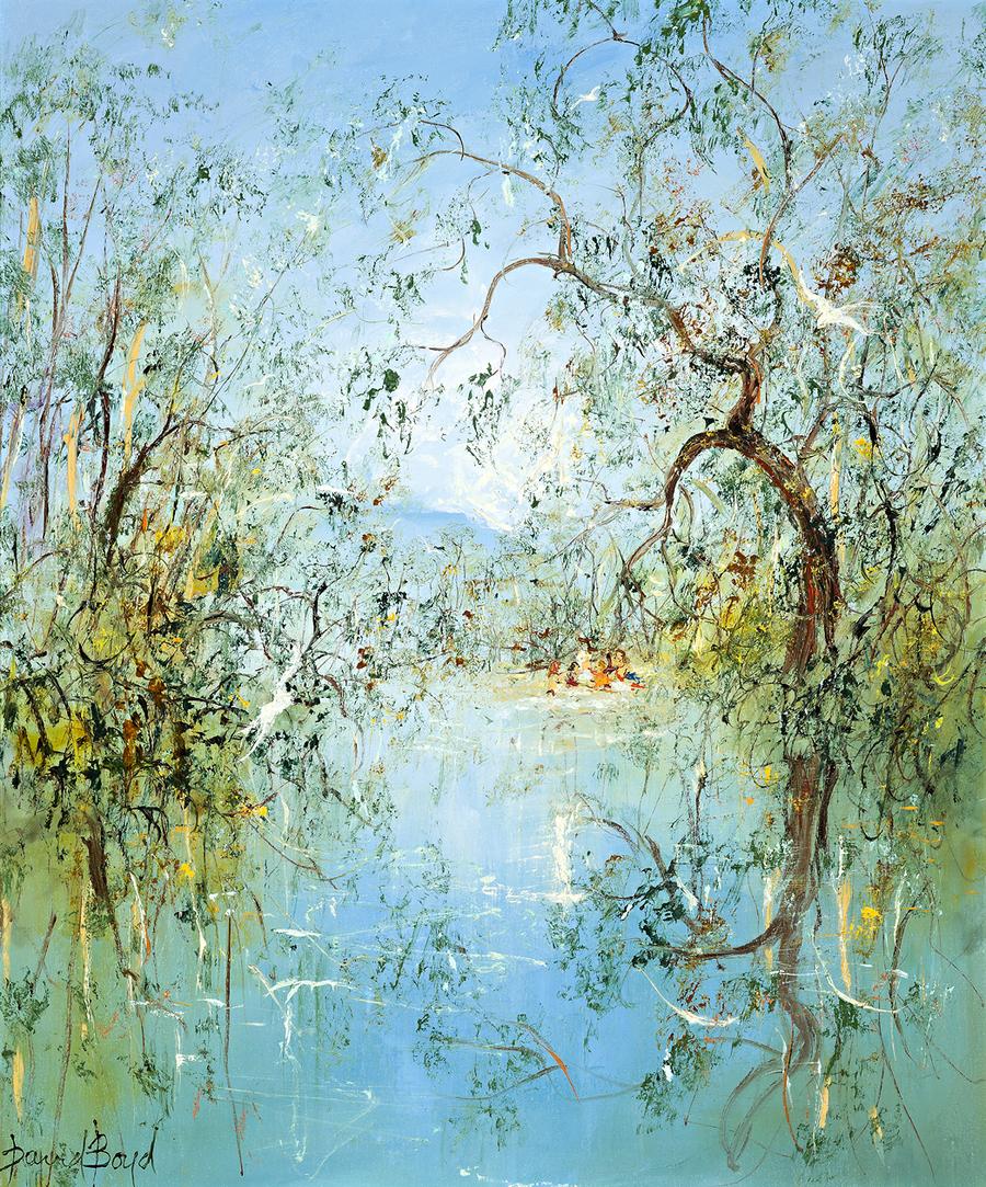 PICNIC UNDER THE WILLOWS