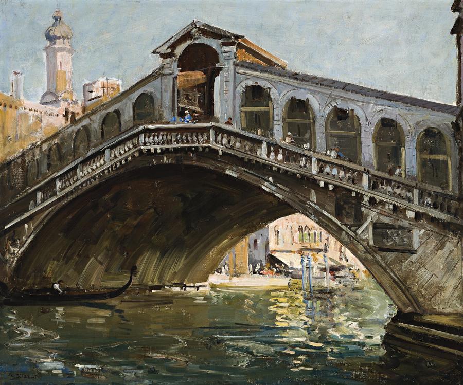THE RIALTO BRIDGE, VENICE