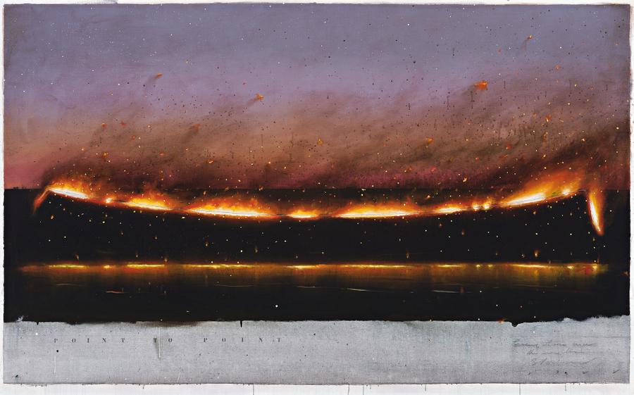 POINT TO POINT – EVENING LINE OVER THE WATER