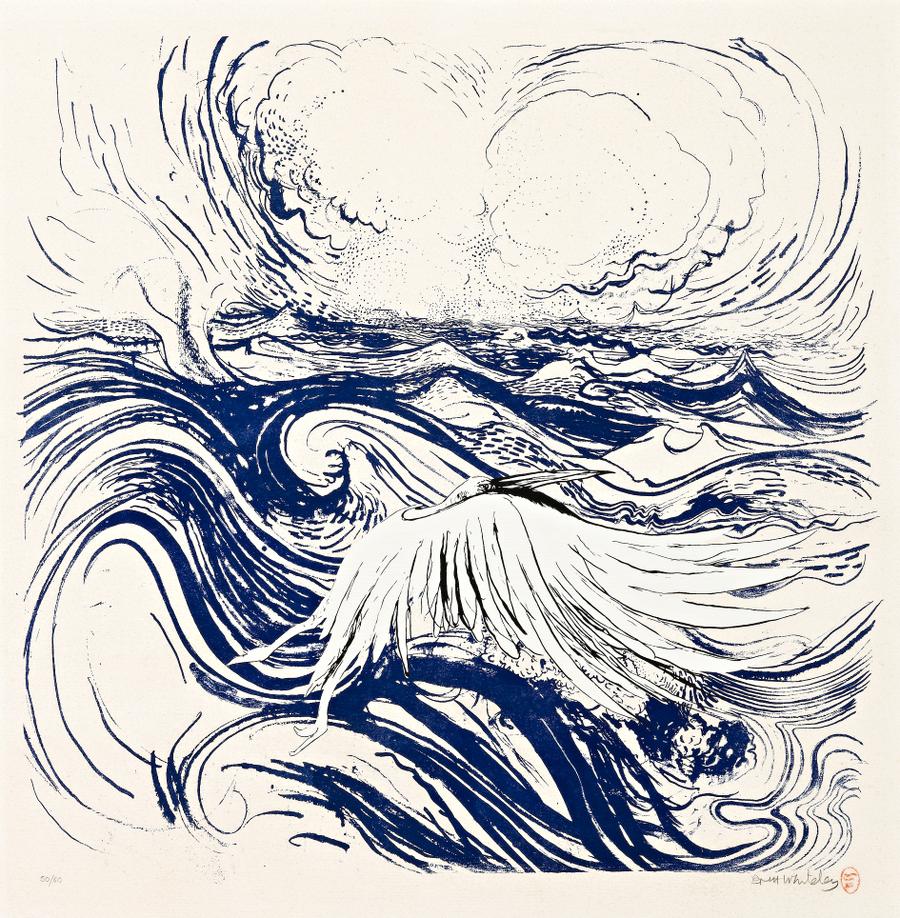 BIRD AND WAVE