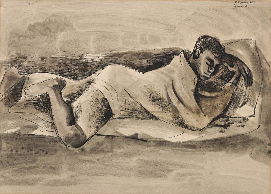 BOY RESTING