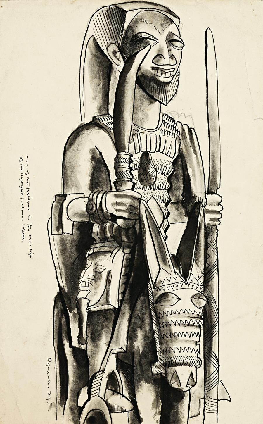 PILLAR FROM OGOGA’SPALACE IKERRE