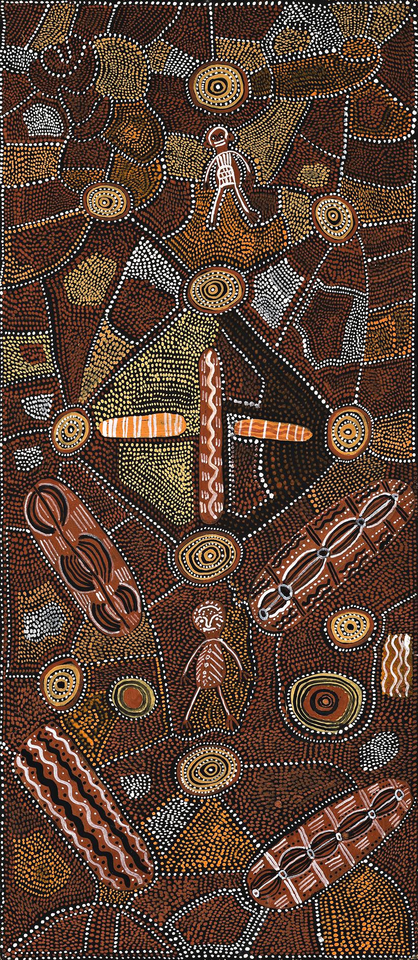 UNTITLED (MEDICINE AND BUSH TUCKER)