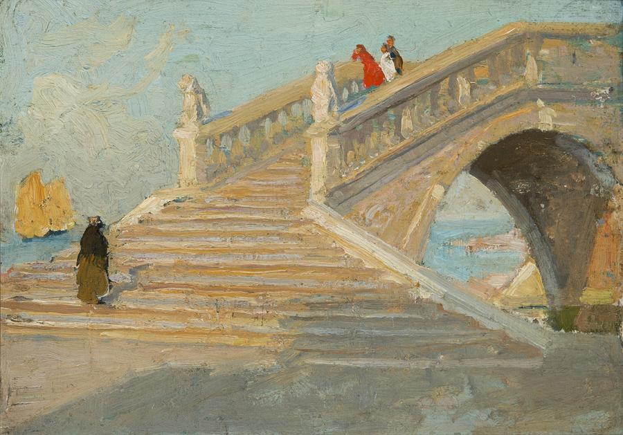 BRIDGE OVER RIVA DEGLI SCHIAVONI, VENICE