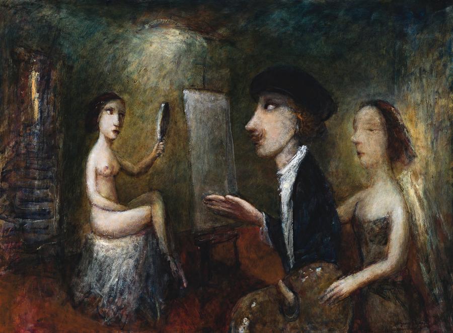 THE REFLEXION (REMBRANDT)