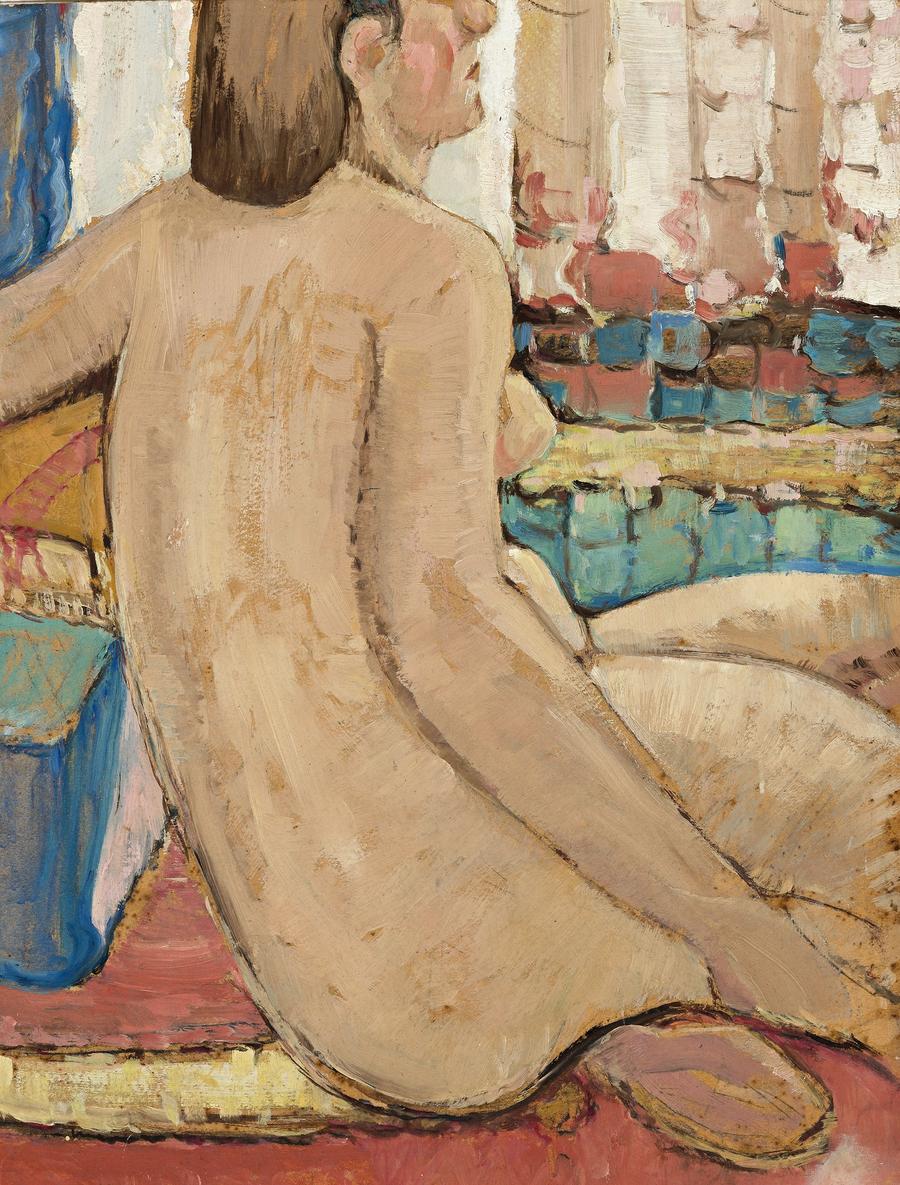 SEATED NUDE