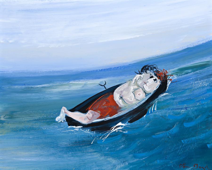 LOVERS IN A BOAT