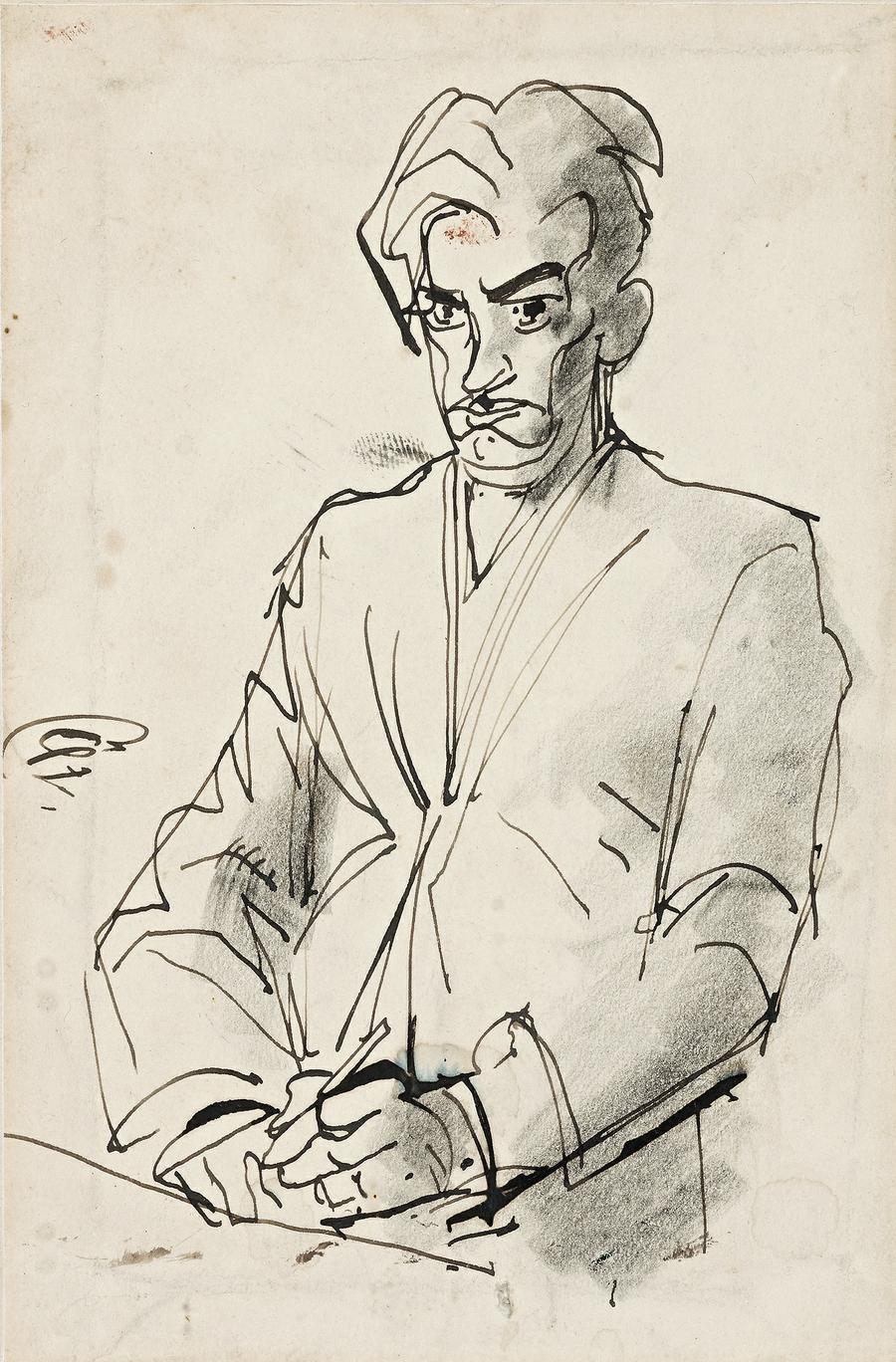 DRAWING FOR A SELF PORTRAIT